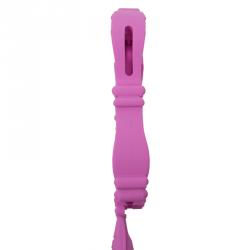 Pre Owned Moschino Pink Rubber Mirror iPhone 5 Case