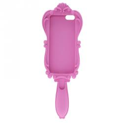 Moschino Pink Rubber Mirror iPhone 5 Case