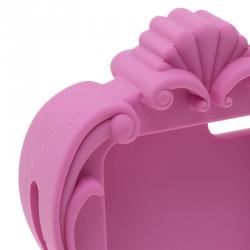 Moschino Pink Rubber Mirror iPhone 5 Case