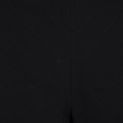 Pre Owned Moschino Couture Black Diamond Top Stitch Detail Trousers M