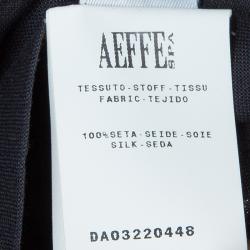 Pre Owned Moschino Monochrome Checked Knee Length Shorts M