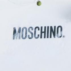 Pre Owned Moschino Colorblock Shirt Dress L