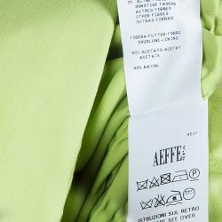 Pre Owned Moschino Colorblock Shirt Dress L