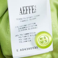 Pre Owned Moschino Colorblock Shirt Dress L