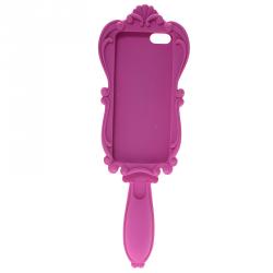Moschino Pink Rubber Mirror iPhone 5 Case
