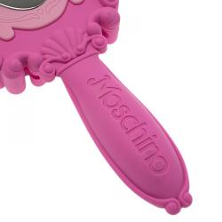 Moschino Pink Rubber Mirror iPhone 5 Case