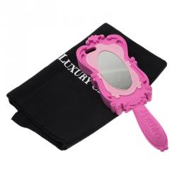 Moschino Pink Rubber Mirror iPhone 5 Case