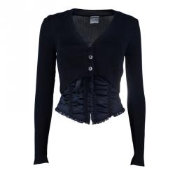 Moschino Couture Black Bustier Top + Jacket