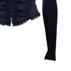 Moschino Couture Black Bustier Top + Jacket