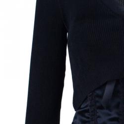 Moschino Couture Black Bustier Top + Jacket