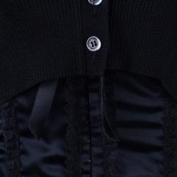 Moschino Couture Black Bustier Top + Jacket