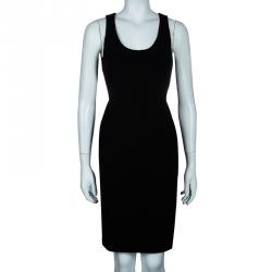 Pre Owned Moschino Couture Black Sleeveless Dress S