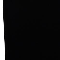 Pre Owned Moschino Couture Black Sleeveless Dress S