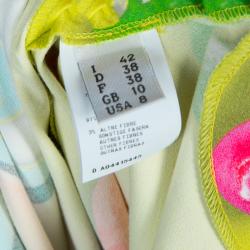 Pre Owned Moschino Couture Jeremy Scott Gummy Teddy Bear Sleeveless Mini Dress M