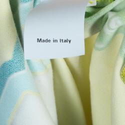 Pre Owned Moschino Couture Jeremy Scott Gummy Teddy Bear Sleeveless Mini Dress M