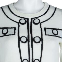 Moschino Boutique Monochrome Sweater S