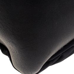 Pre Owned Moschino Black Nylon Shoulder Bag