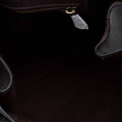 Mulberry Choco Brown Leather Elgin Tote