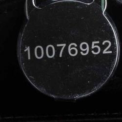 Pre Owned Mulberry Black Satin Embellished Clemmie Clutch