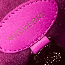 Mulberry Pink Leather Willow Tote