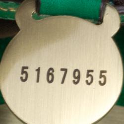 Pre Owned Mulberry Green Leather Oversized Alexa Satchel