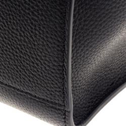 Pre Owned Mulberry Black Grained Leather Bayswater Tote