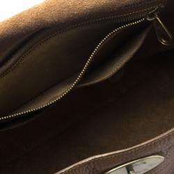 Pre Owned Mulberry Brown Leather Bayswater Satchel