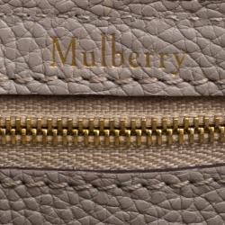 Pre Owned Mulberry Beige Leather Bayswater Satchel