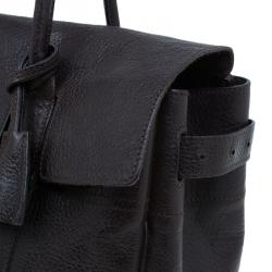 Pre Owned Mulberry Chocolate Brown Leather Bayswater Satchel Bag