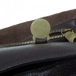 Pre Owned Mulberry Chocolate Brown Leather Bayswater Satchel Bag