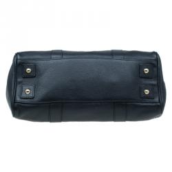 Pre Owned Mulberry Black Leather Bayswater Satchel