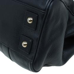 Pre Owned Mulberry Black Leather Bayswater Satchel