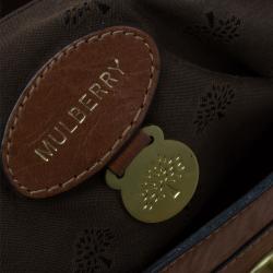 Pre Owned Mulberry Brown Leather Alexa Shoulder Bag