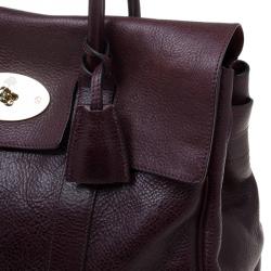 Pre Owned Mulberry Brown Leather Bayswater Satchel