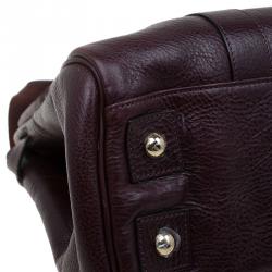 Pre Owned Mulberry Brown Leather Bayswater Satchel