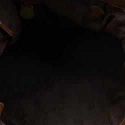 Pre Owned Mulberry Brown Leather Oversized Alexa Satchel