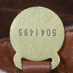 Pre Owned Mulberry Brown Leather Oversized Alexa Satchel