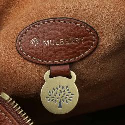 Mulberry Brown Leather Seth Messenger Bag