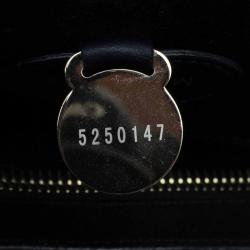 Mulberry Black Silky Snake Shine Print Leather Bayswater Satchel