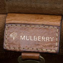 Mulberry Oak Natural Leather Antony Crossbody Bag