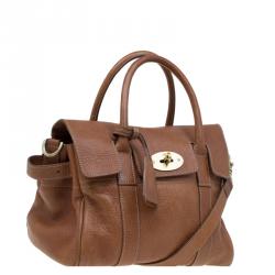 Mulberry Brown Leather Small Bayswater Satchel