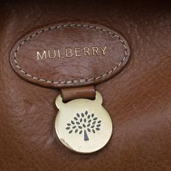 Mulberry Brown Leather Small Bayswater Satchel
