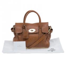 Mulberry Brown Leather Small Bayswater Satchel