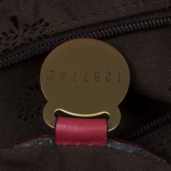 Mulberry Red Leather Oversized Alexa Satchel