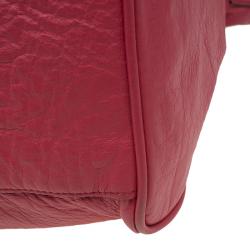 Mulberry Red Leather Oversized Alexa Satchel