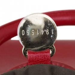 Mulberry Red Leather Del Rey Satchel