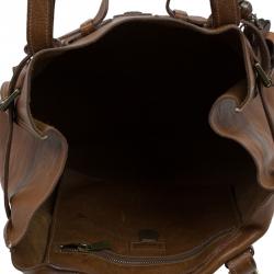 Mulberry Brown Leather Elgin Tote