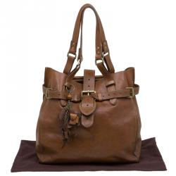 Mulberry Brown Leather Elgin Tote