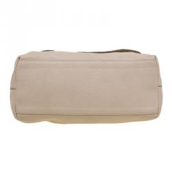 Pre Owned Mulberry Beige Leather Postmans Lock Satchel