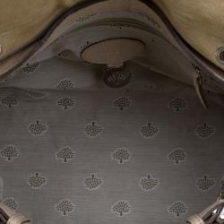 Pre Owned Mulberry Beige Leather Postmans Lock Satchel